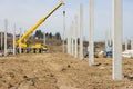 Concrete pillar-construction 2 Royalty Free Stock Photo