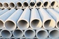 The concrete pipe Royalty Free Stock Photo