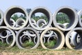 Concrete pipe Royalty Free Stock Photo