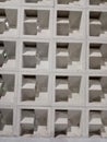 concrete roster blocks gray design pattern