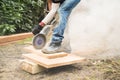 Concrete Saw Royalty Free Stock Photo