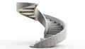 Concrete Spiral Staircase Royalty Free Stock Photo