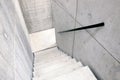 Concrete staircase and stairs leading down Royalty Free Stock Photo