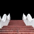 Concrete Staircase Royalty Free Stock Photo