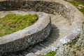 Concrete Steps leading down to the lighthouse at South Stack, near Holyhead, Anglesey, Wales