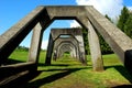 A Concrete Structure in Gas Works Park