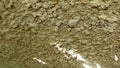 Concrete surface mixed with sand from the angle of view Royalty Free Stock Photo