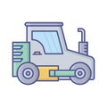 Concrete vehicle Vector Icon which can easily modify or edit Royalty Free Stock Photo