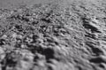 Concrete wall. Abstract background. Monochrome image. Selective focus Royalty Free Stock Photo