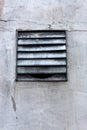 Concrete wall and air vent Royalty Free Stock Photo