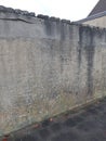 Concrete wall backyard ghetto background