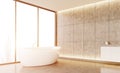 Concrete wall bathroom Royalty Free Stock Photo