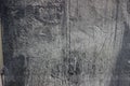 Concrete wall covered with dark paint dirty texture Royalty Free Stock Photo