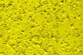 Concrete wall painted yellow background