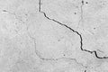 Concrete wall texture background. Old cement surface with cracks and scratches as grunge background. Black and white image Royalty Free Stock Photo