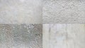 Concrete wall texture set. Grunge background Royalty Free Stock Photo