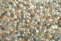 Washed Cobble Wall Background Royalty Free Stock Photo