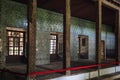 The concubines` room in a harem in an Ottoman palace Royalty Free Stock Photo