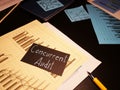 Concurrent audit is shown on the conceptual photo using the text Royalty Free Stock Photo