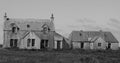 Condemned croft isle of tiree Royalty Free Stock Photo
