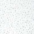 Condensate from water droplets on clear clear glass Royalty Free Stock Photo