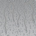 Condensation, raindrop on transparent surface. Drop of water vector set. Water drops. Royalty Free Stock Photo