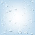 Condensation water drops Royalty Free Stock Photo