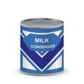 Condensed milk  . Vector Royalty Free Stock Photo