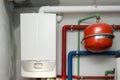 Condensing boiler gas