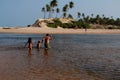 Itariri bar beach in conde