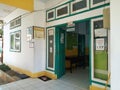 Condition of Delivery Room for Pregnant Women at Indonesian Hospital with Beds and Modern Equipment