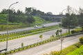 The condition of toll roads in Bangil, Pasuruan. View Drone