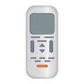 Conditioner remote control icon, realistic style Royalty Free Stock Photo