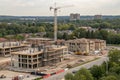 Condo construction in Maple, Vaughan Royalty Free Stock Photo