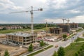 Condo construction in Maple, Vaughan Royalty Free Stock Photo