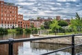Condo Lachine Canal Royalty Free Stock Photo
