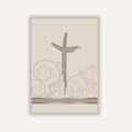 Condolence card Royalty Free Stock Photo