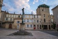 Condom main square, France