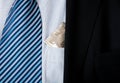 Condom in a pocket Royalty Free Stock Photo