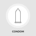 Condom Vector Flat Icon