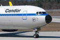 Condor Boeing 767-300 (ER) retro livery Royalty Free Stock Photo