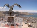Condor over Puno Royalty Free Stock Photo