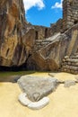 Condor Temple, Machu Picchu, Peru Royalty Free Stock Photo