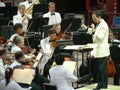 Conductor of the Colorado Symphony Orchestra Royalty Free Stock Photo