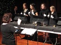 Conductor and MT Vernon Bell Choir