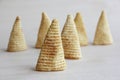 Cone of Corns Snack Royalty Free Stock Photo