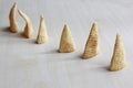 Cone of Corns Snack Royalty Free Stock Photo