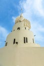 Cone monument at the artifical Murjan Island, Dammam, Saudi Arabia