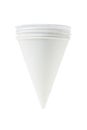 Cone shape disposable paper cups