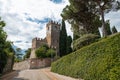 Conegliano castle located near Treviso, Veneto. Italy Royalty Free Stock Photo